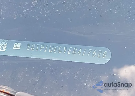 2014 GMC Sierra 1500 Sle из США, поврежденный, VIN 3GTP1UEC9EG417626